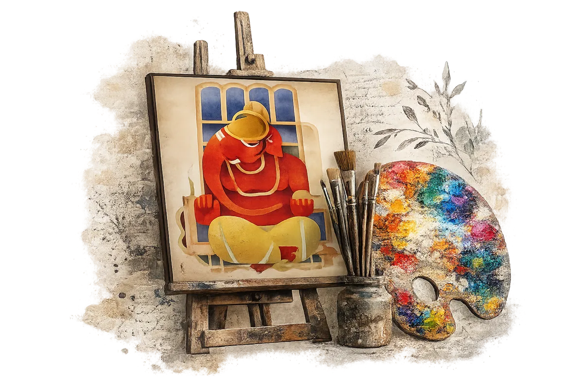 Paintings Collage
